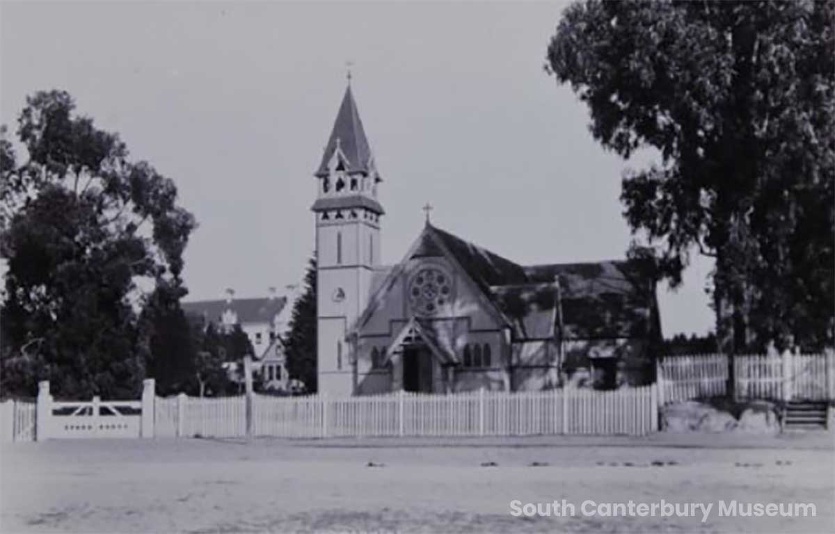 041 The Roman Catholic Church and convent 1887 1889 Sth Canty Museum 3867