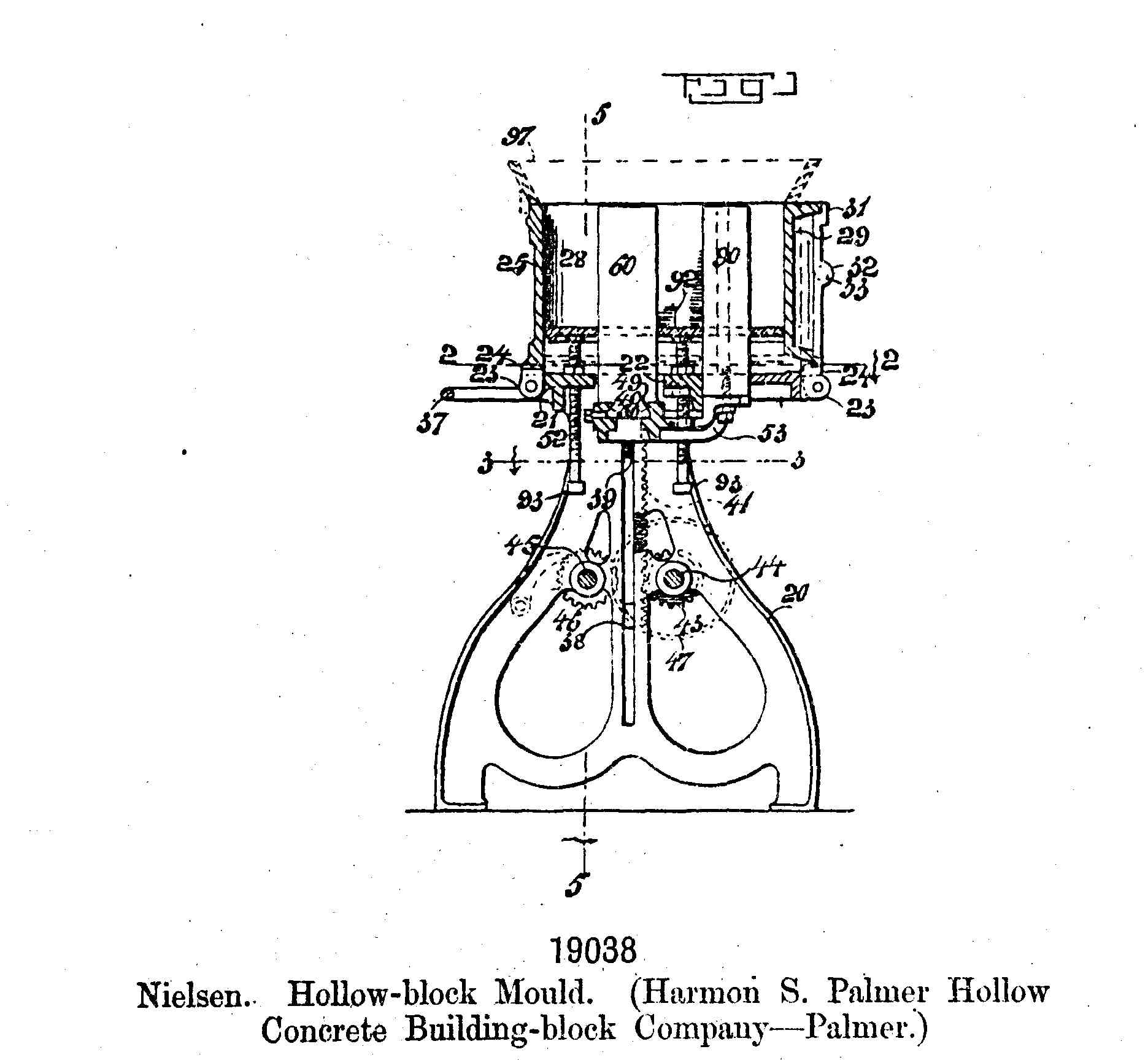 19038 Drawing Specification 18s drawings 4s manufacture of building blocks from concrete