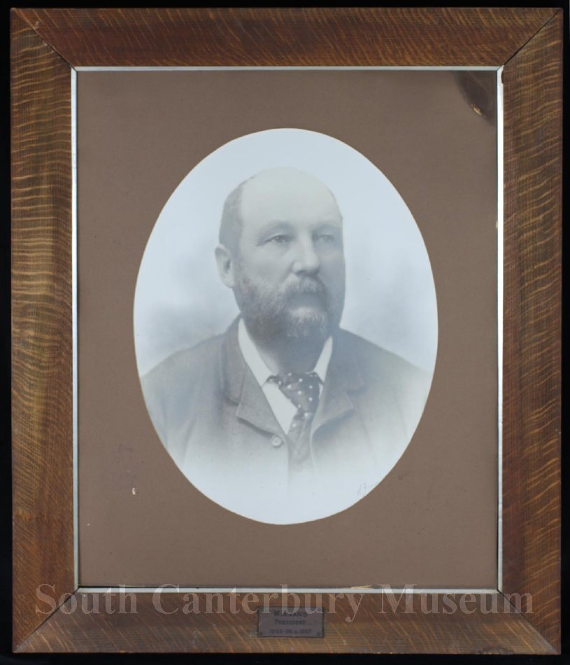 201304505 William Evans President of the Timaru Bowling Club from 1895 1896 and 1907