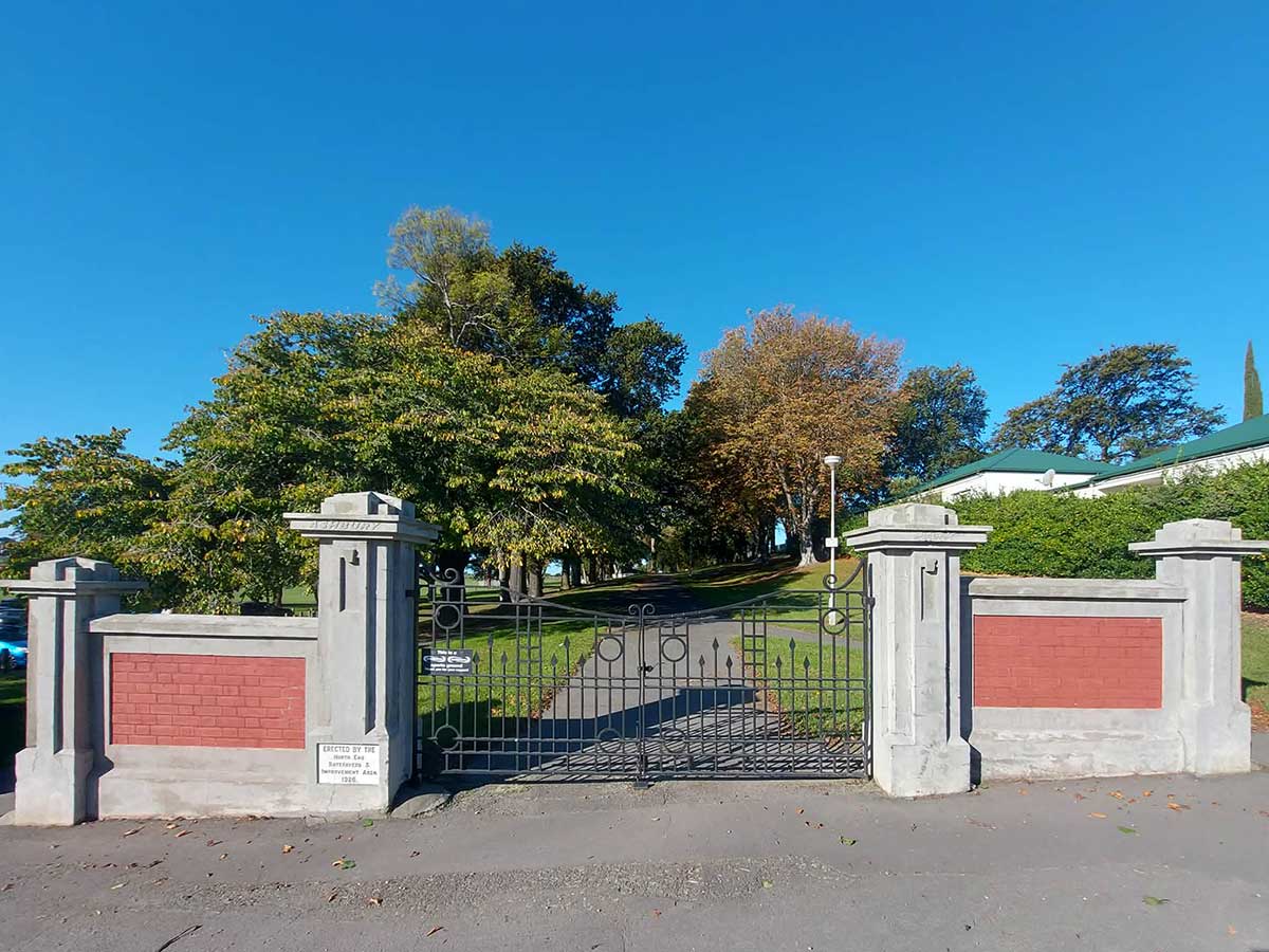Ashbury Park Evans St Entrance Gate RoselynFauth March 2026 01