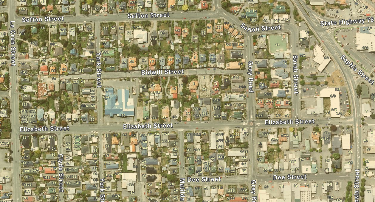 Bidwill Hospital Canterbury Maps