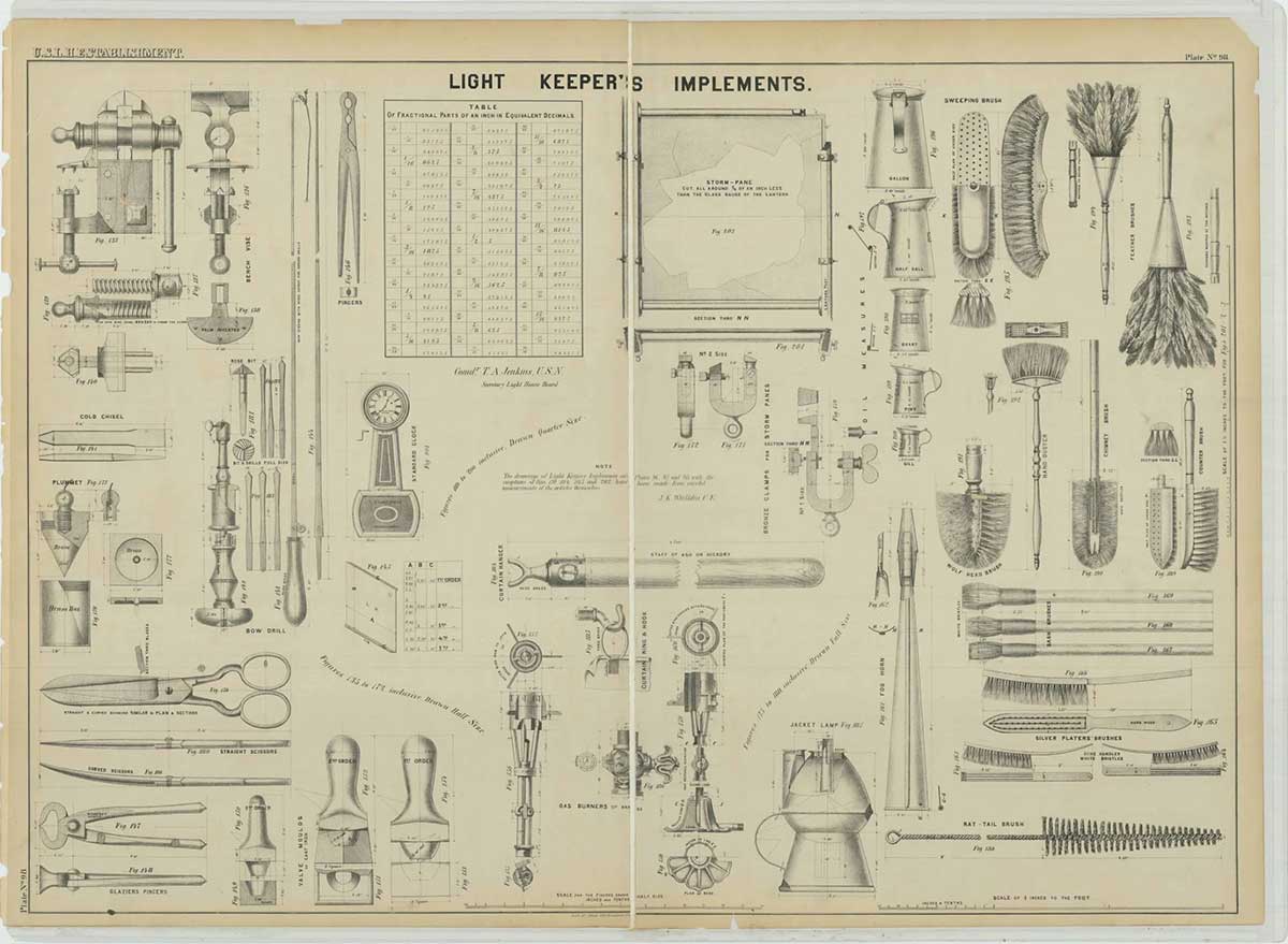 BlackettLighthouse Inpsiration vol 19 plate 98 technical diagram