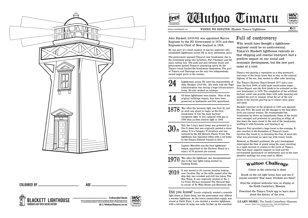 WuHooTimaru ColourfulFacts TimaruLightHouse 200206 Thmb