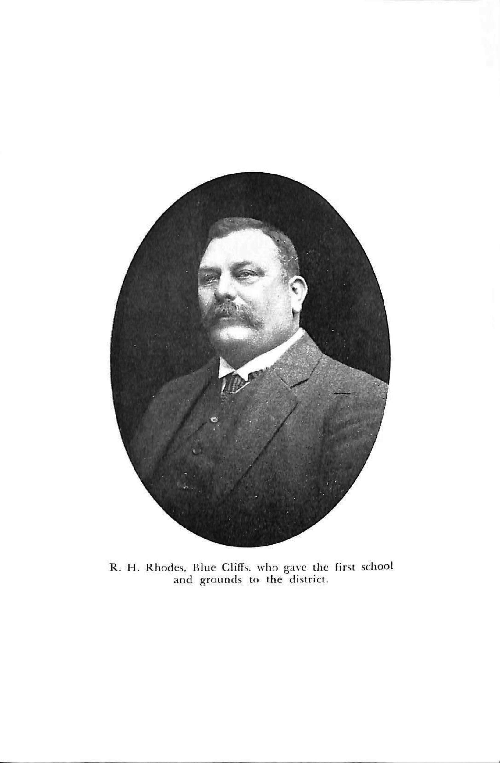 Blue Cliffs School and district activities 1910 1960 OCR 2