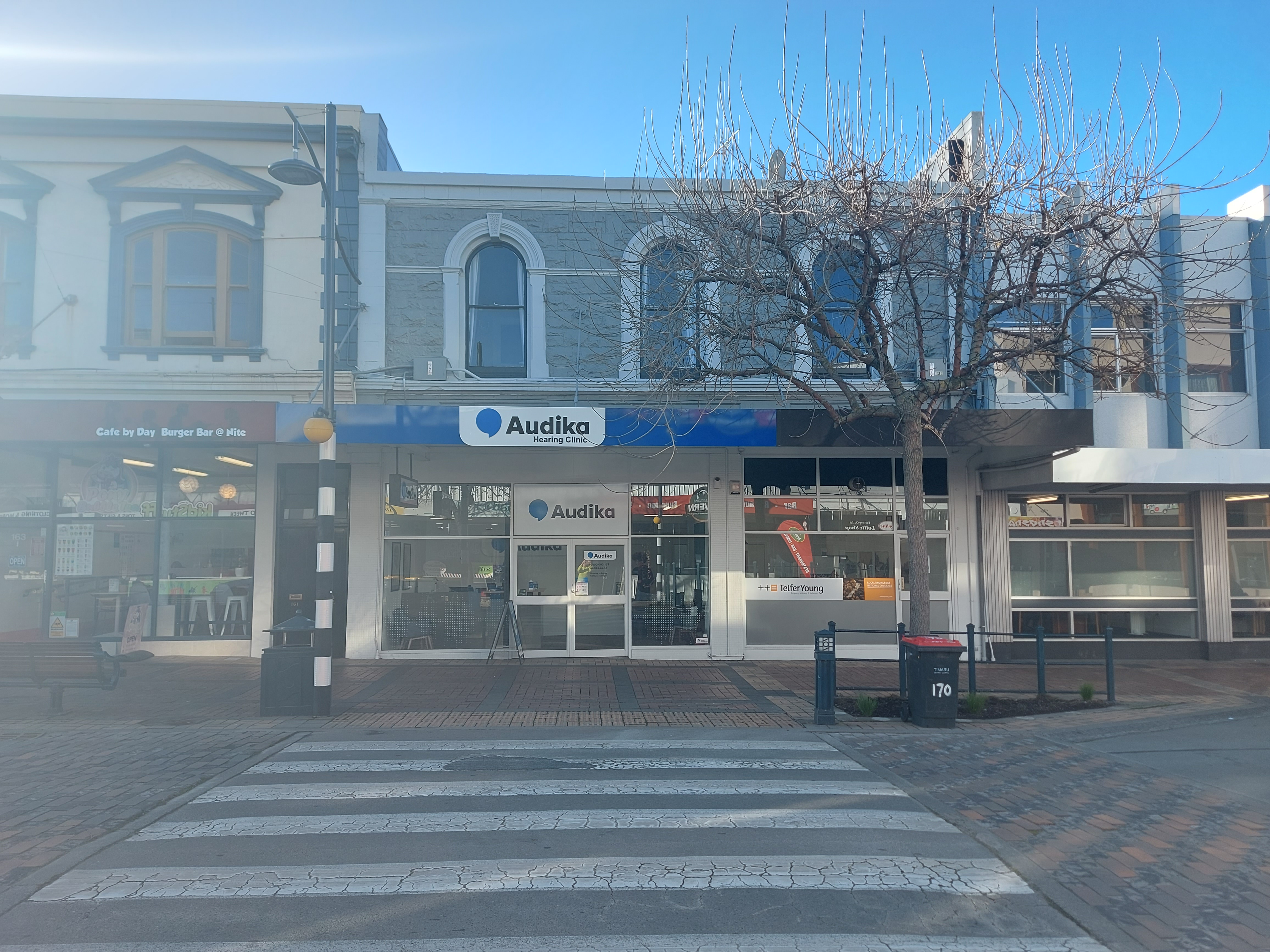 Blue Stone Buildings on Timaru Stafford Street Photo By Roselyn Fauth