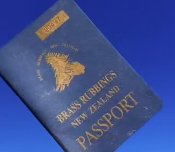 Brass Rubbing passport