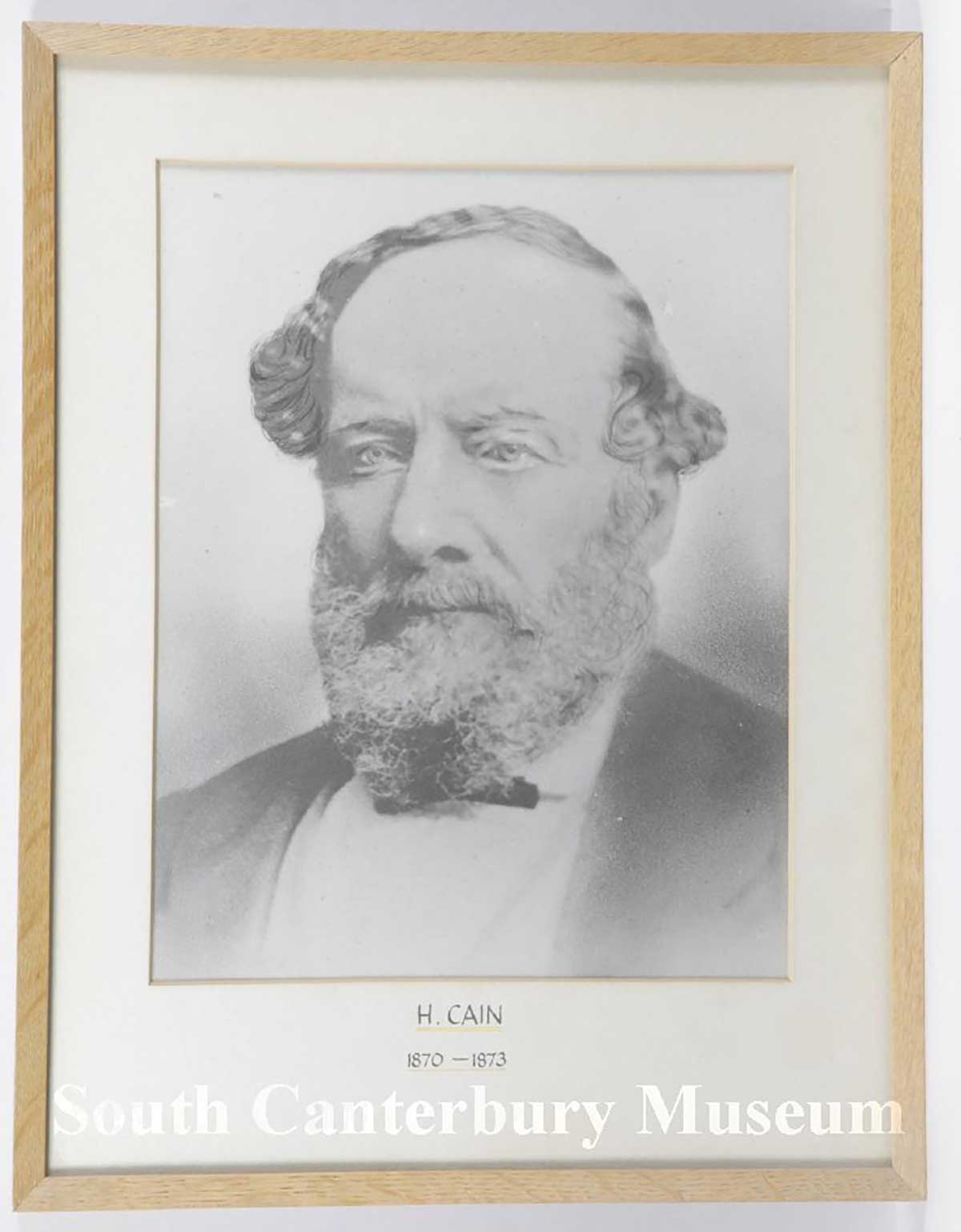 Captain Henry Cain - South Canterbury Museum - 2016011024