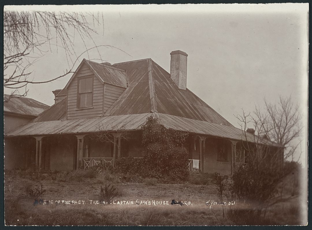 Captain Henry Cain house William Ferrie Ref PAColl 9015 Alexander Turnbull 23223940