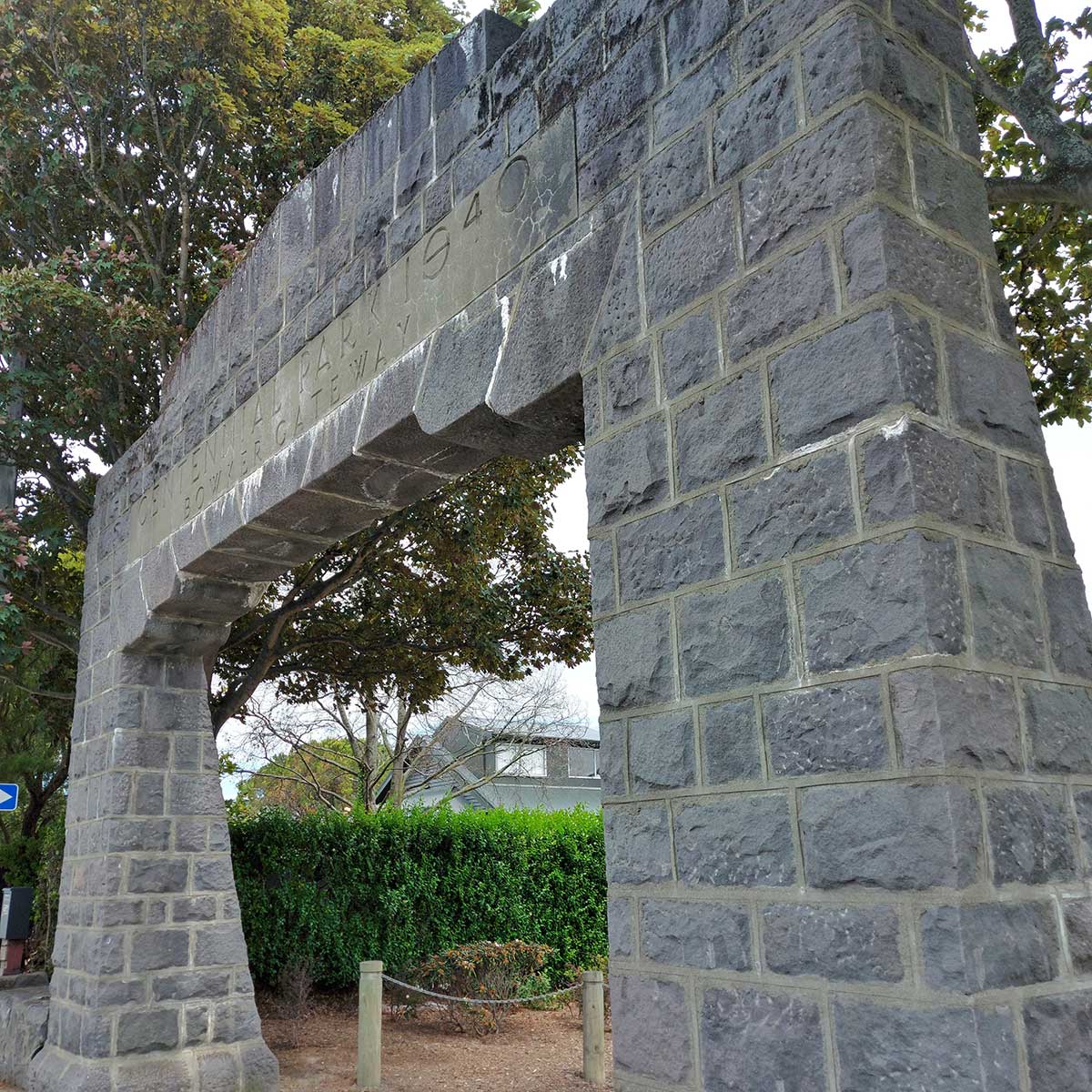 Charles Bowker Gates Timaru Centennial Park