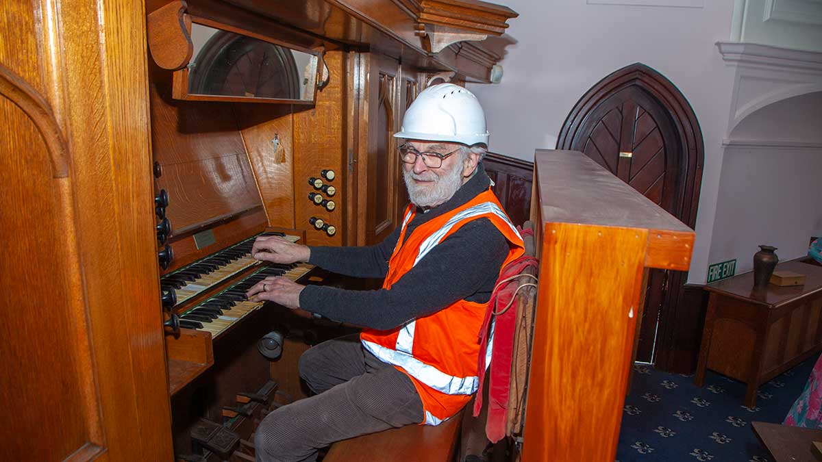 John Hargraves MNZM Bank St Church Timaru Civic Trust Photography By Geoff Cloake AT8516 