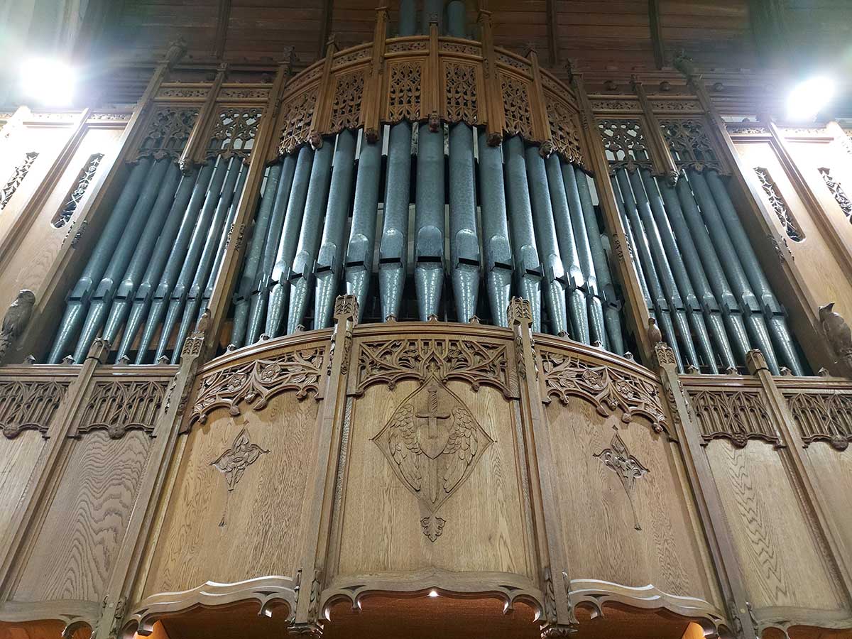 St Marys Timaru Roselyn Fauth organ