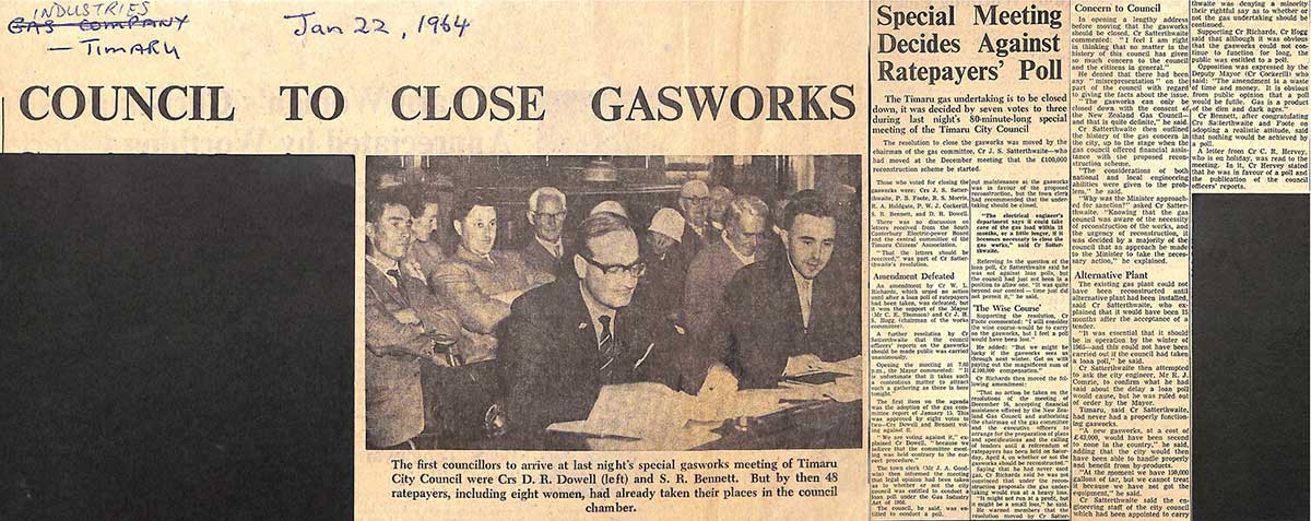 Council to close gas works