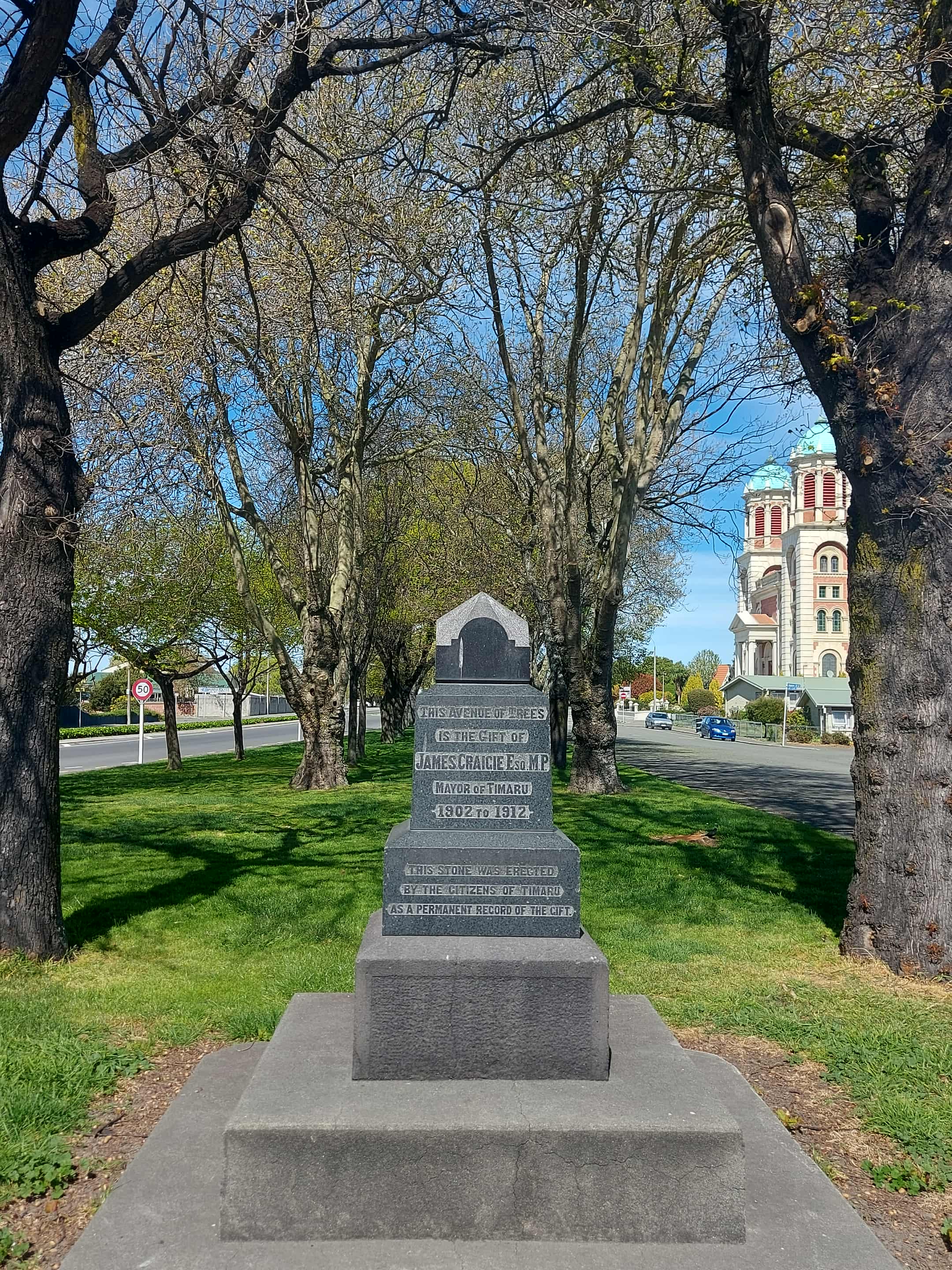 Cragie Memorial Cragie Ave Timaru