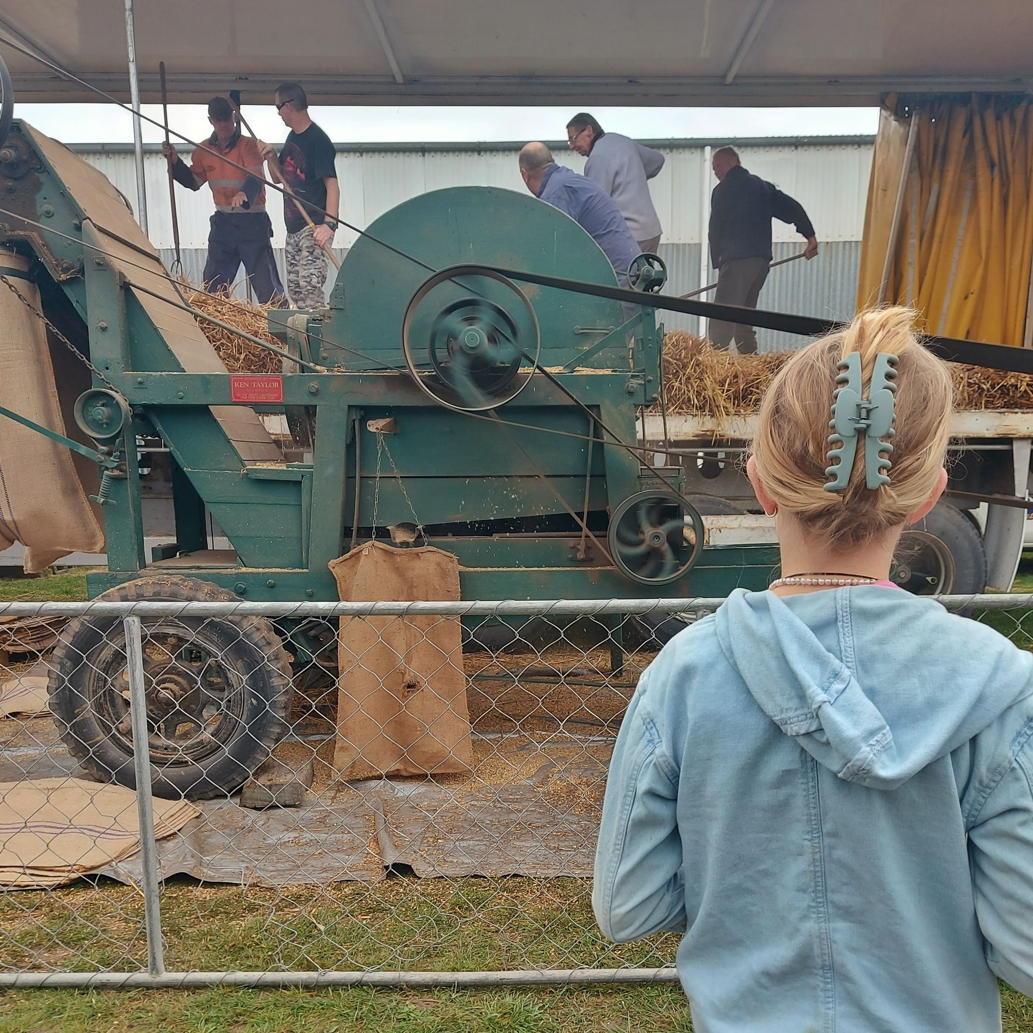 Cutting Chaff Kyle Park Demonstration 25 May 2025 4