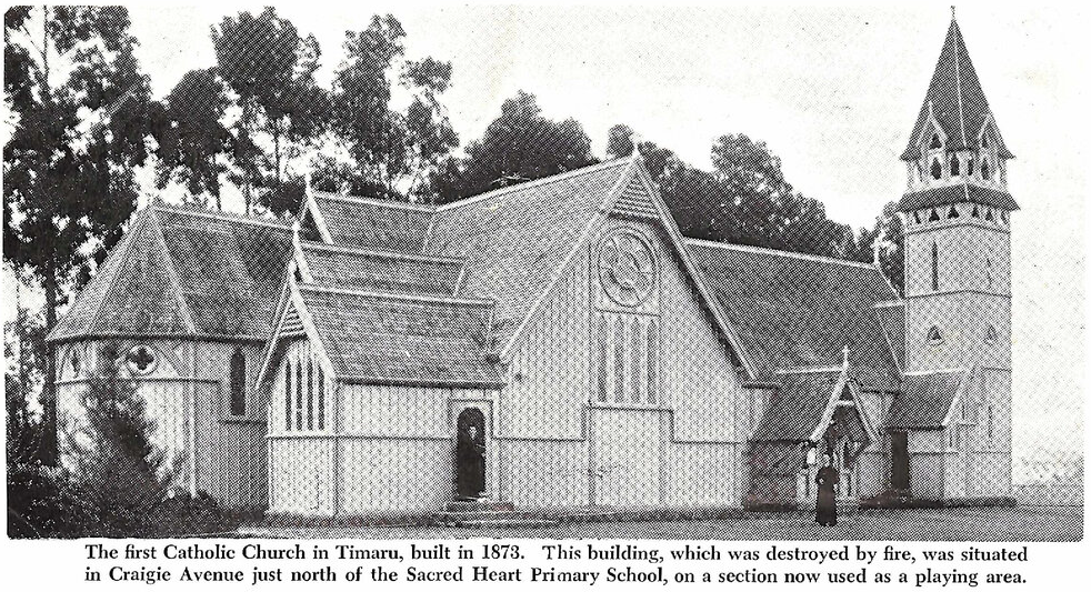 First catholic church in timaru church of sacred heart Recollect