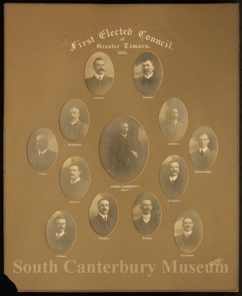 First elected council of greater Timaru 1911 4879