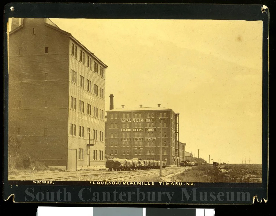 Flour Mill Evans' Atlas Roller Milling Co, Timaru South Canterbury Museum