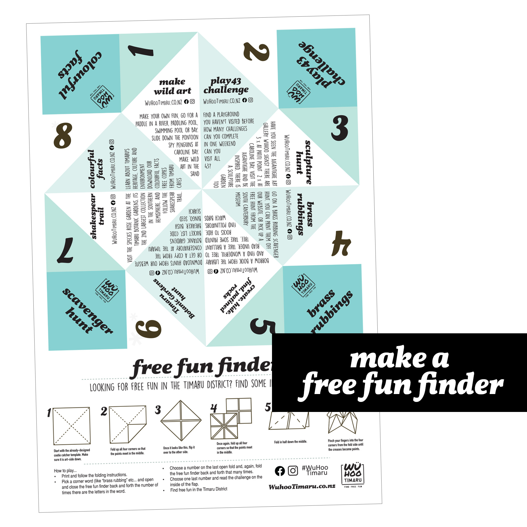 WuHoo FindFreeFun FreeFunFinder A4 191219