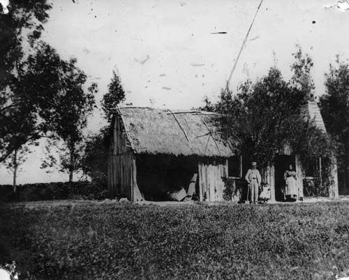 George and his wife Elizabeth built and lived in this two roomed 9 by 3 metre cottage