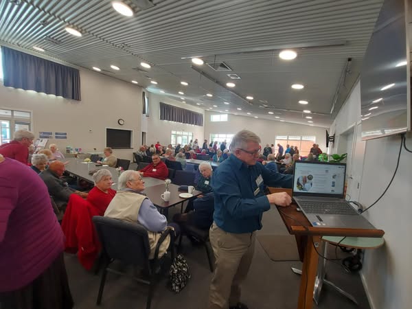 Guest speaking to 80 80 year olds