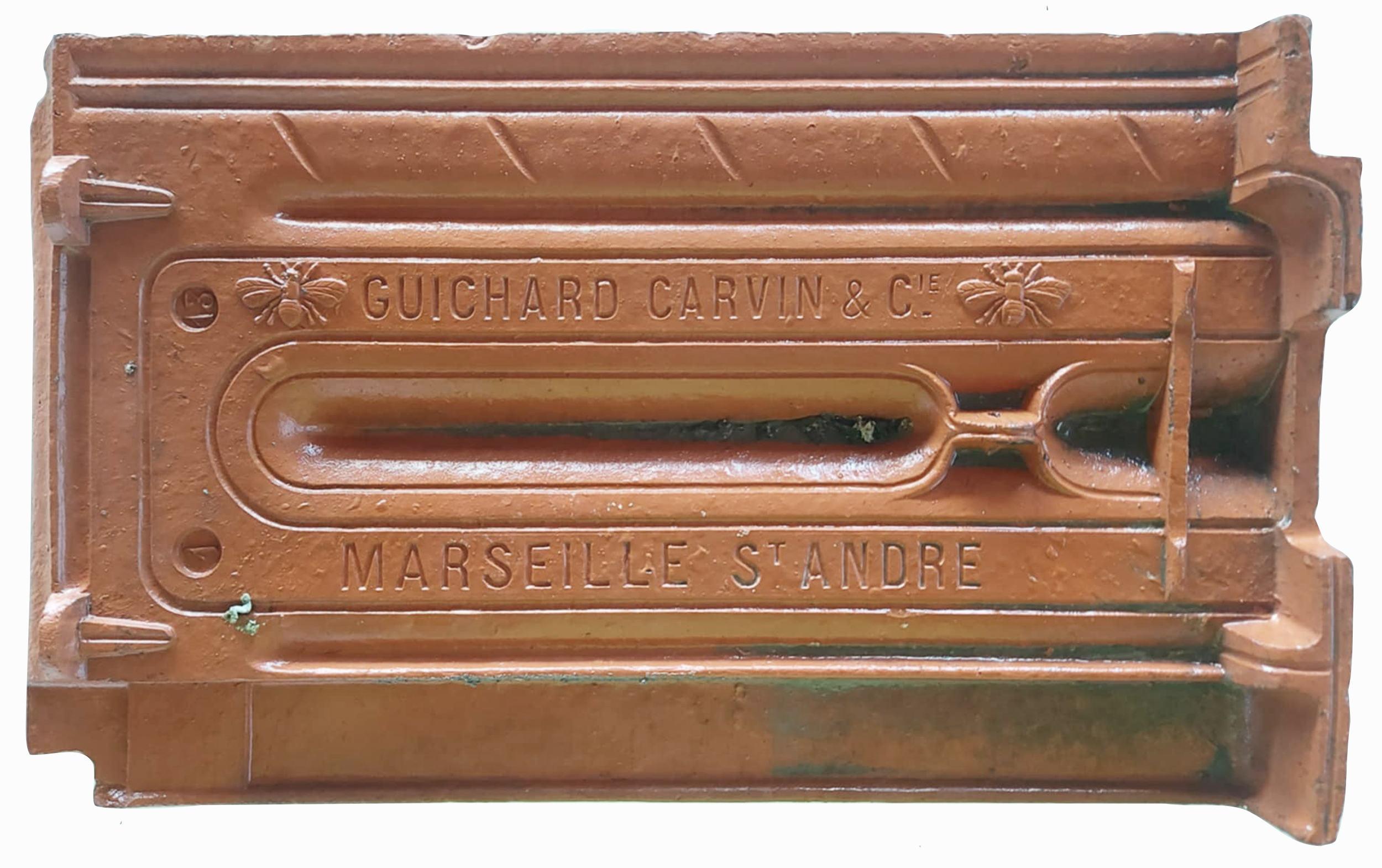 Guichard Carvin and Cie Marseille St Andre Roof Tile from The Aigantighe Art Gallery 2025