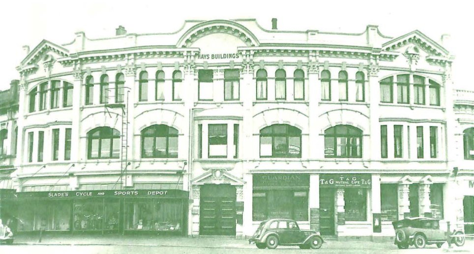 Hay Building Timaru booklet by municipality of Timaru for the centennial of the Dominion of New Zealand 1940 Aoraki Heritage Collection