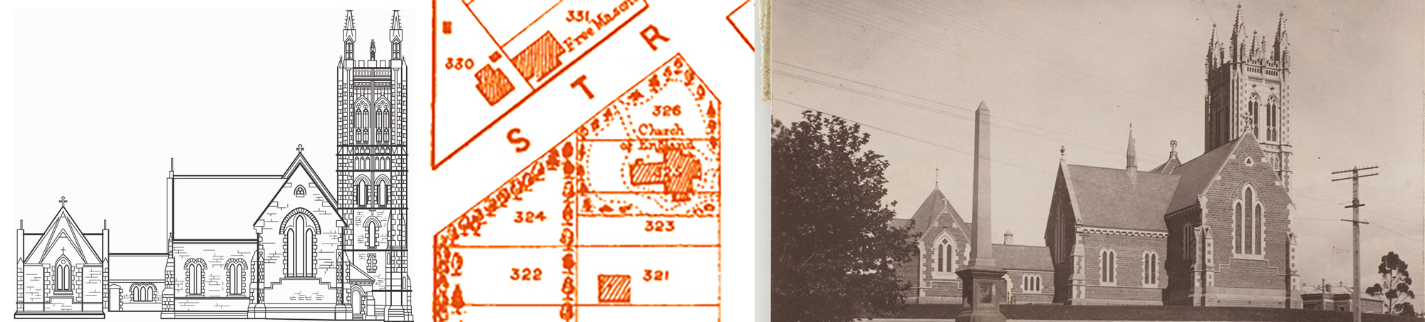 1874 StMarysChurch DidReligionImpactWherePeople were buried in Timaru