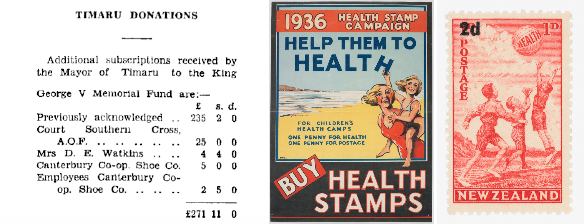 Timaru Health Camp Donations