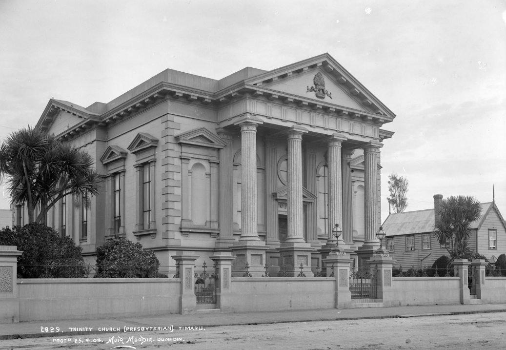 Trinity Church Te Papa 1904 Dunedin by Muir Moodie Te Papa C014404