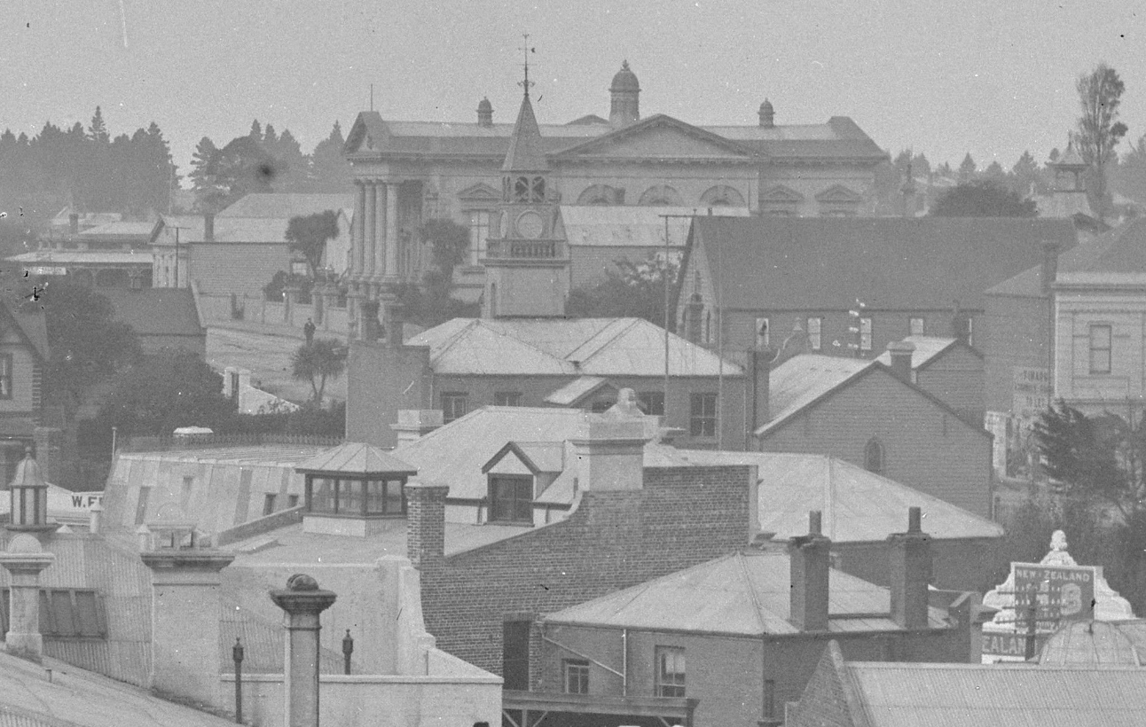 Trinity Church Timaru New Zealand by Muir and Moodie Te Papa C014369