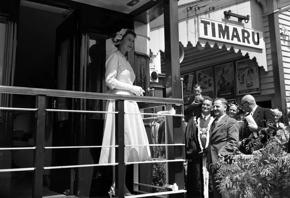 queen elizabeth timaru station