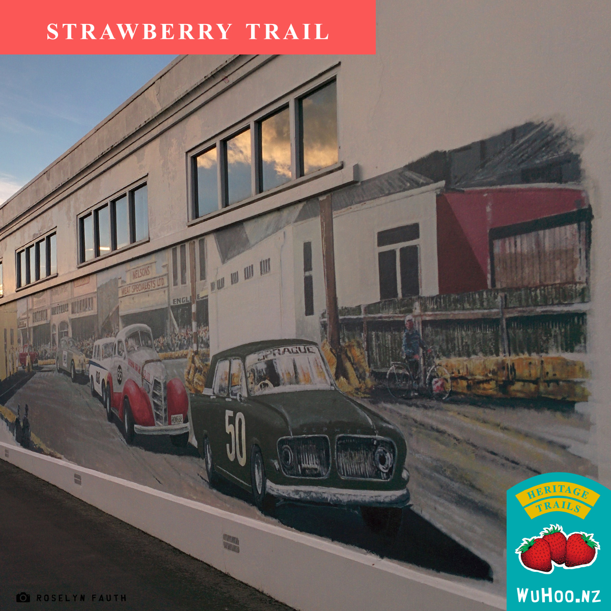 HeritageTrail Strawberry 250 Waimate StreetArt