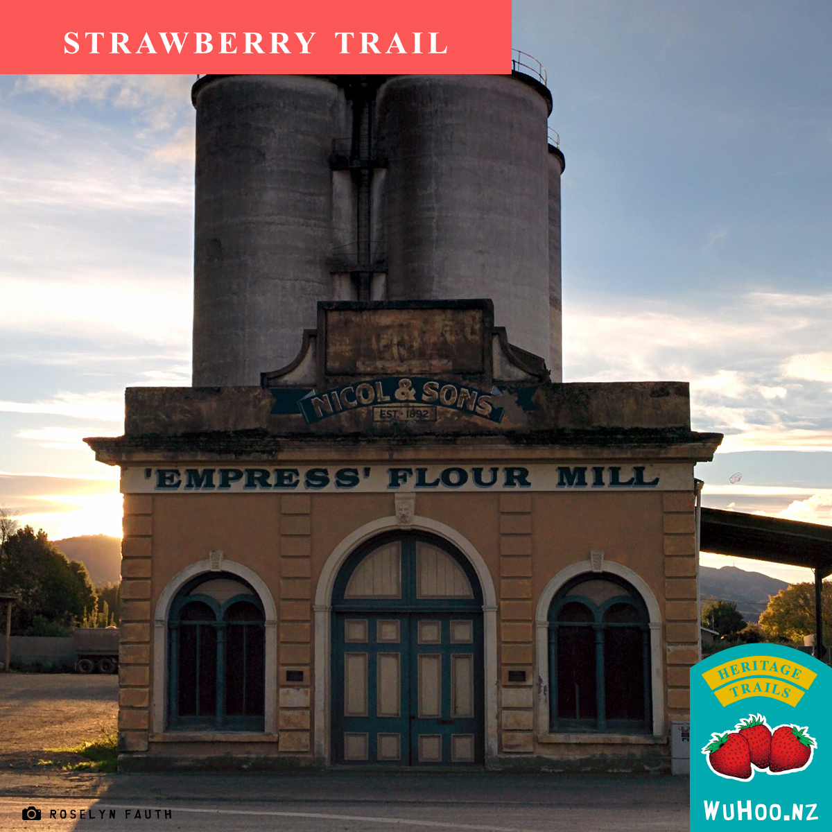 HeritageTrail Strawberry 300 Waimate Silo