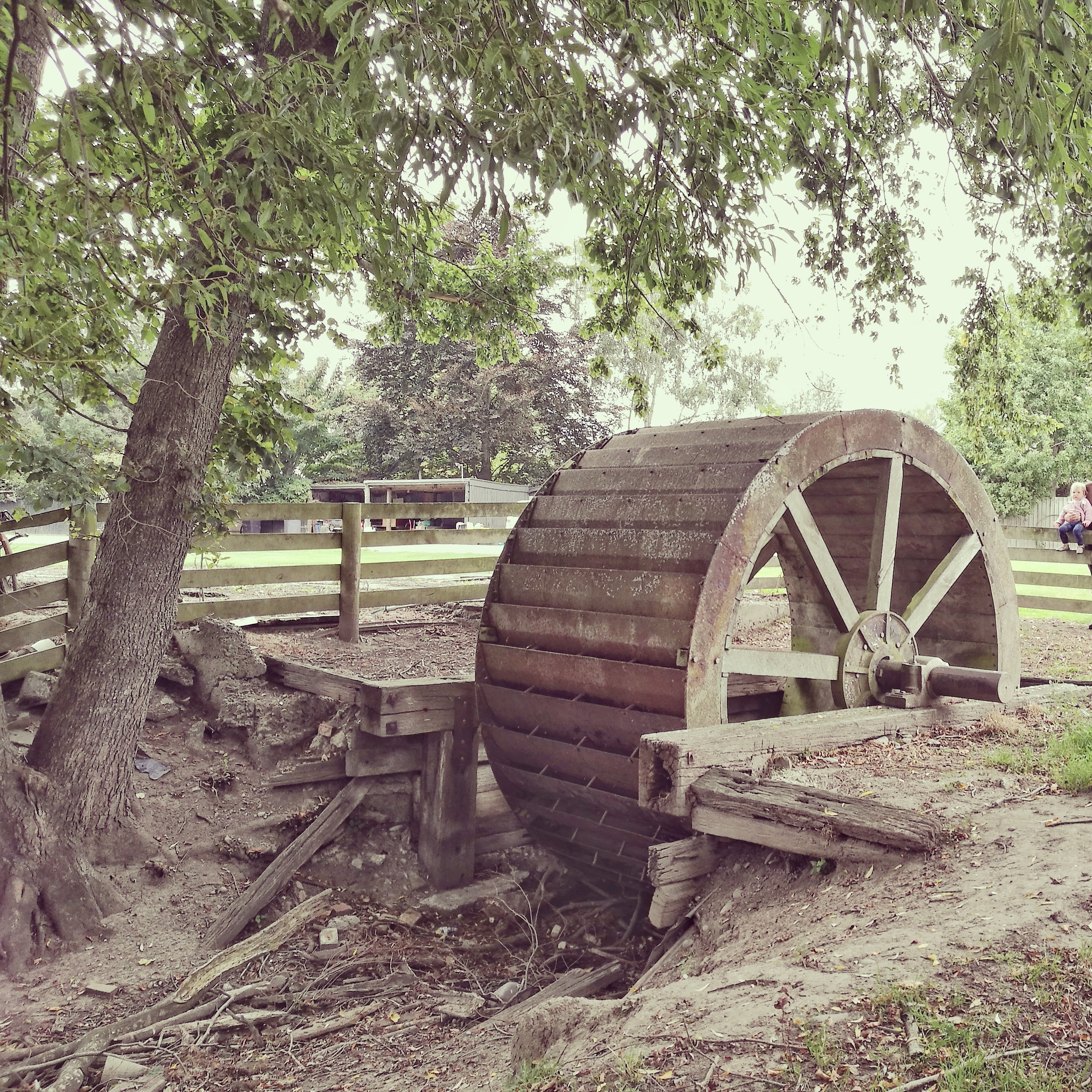 WuHooTimaru Mill Rd WaterWheel Pleasant Point