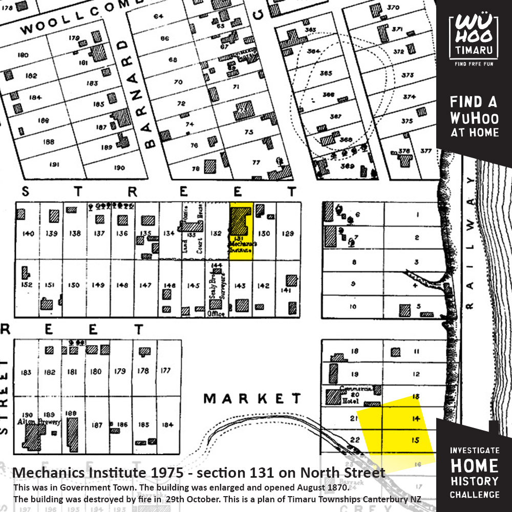 WuHoo HomeHistory Linwood House  0050 Rhodes_1870 MechanicsInstitute Map