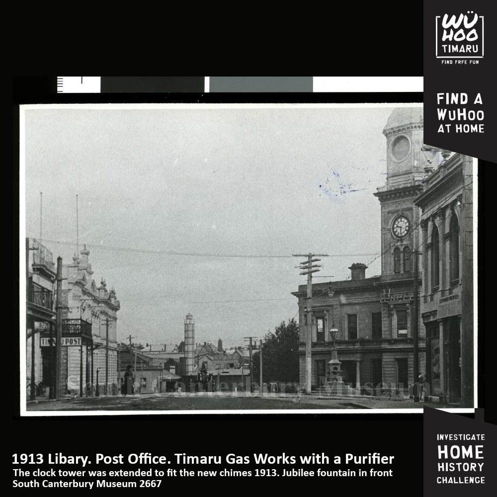 WuHoo HomeHistory Linwood House 0620 Rhodes_1913 Looking_west_along_George_St