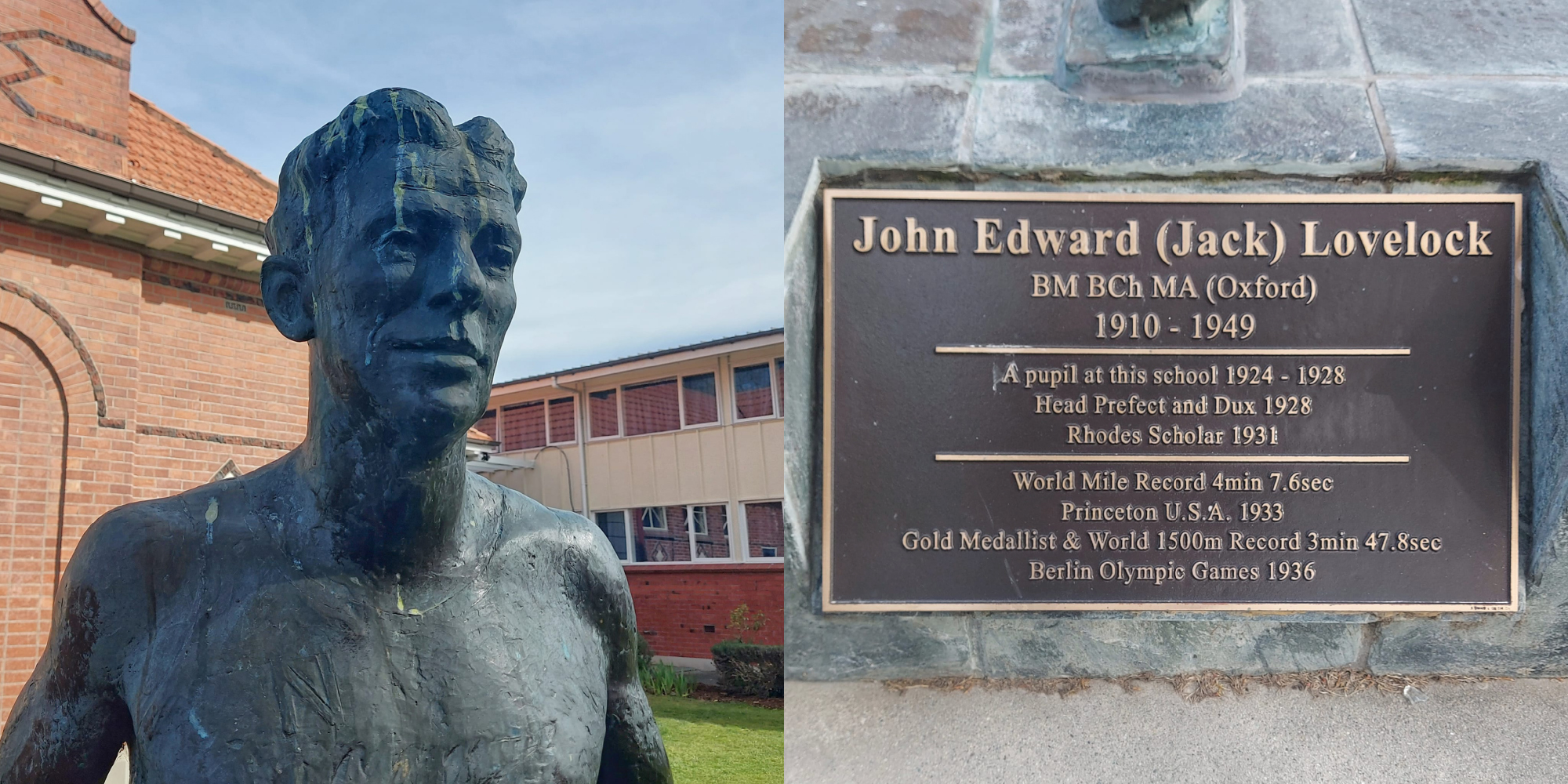 Jack Lovelock Timaru Boys High School