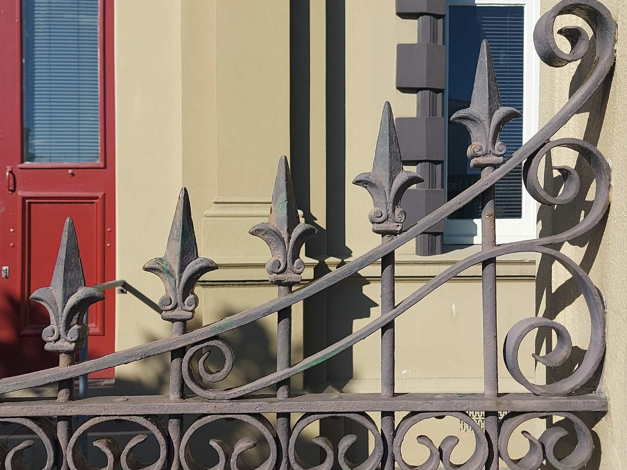 Jackson Memorial Methodist Sunday School 34 Church St RFauth gate detail