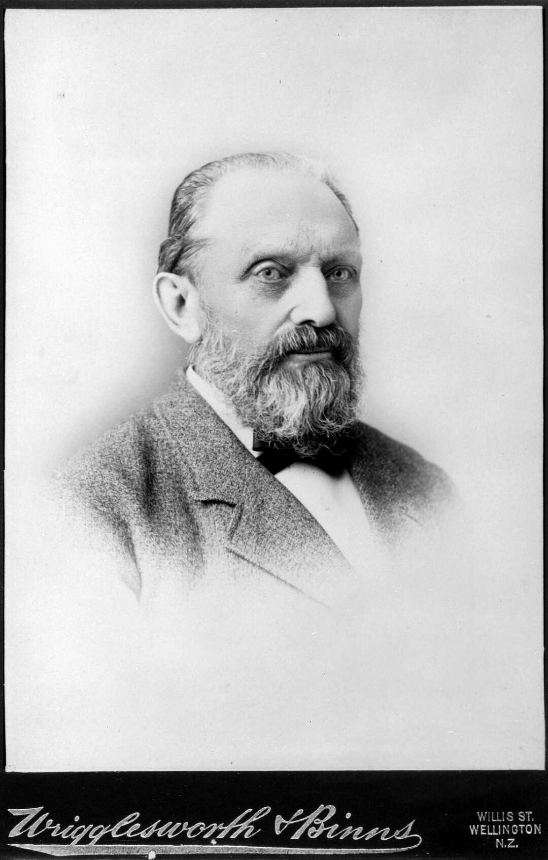 John Blackett 1889 Photograph taken by Wrigglesworth and Binns PAColl 8810 Blackett John 1819 1893 Photographs