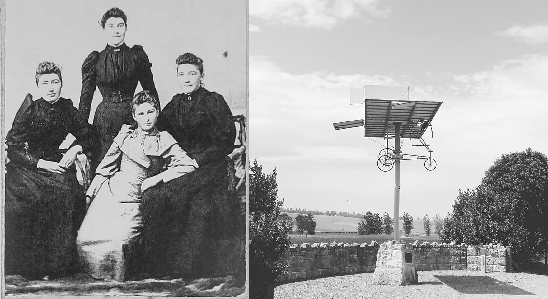 Lavinia and the Pearse Monument