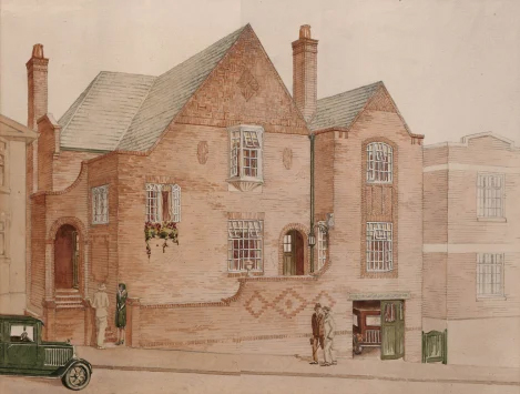 Lusk Watercolour by Thomas Lusk Mandeno Fraser