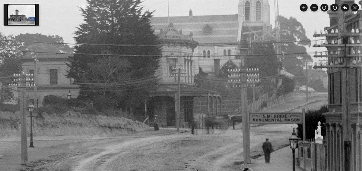 MA I834843 TePapa Post Office Timaru zooming in Zealandia Screenshot