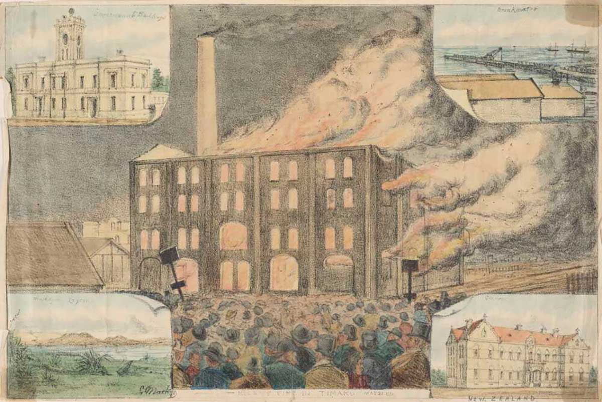 Mackay C1881 fire in Timaru May 21 1881 Library Of Australia 136124969 1 outofcopyright