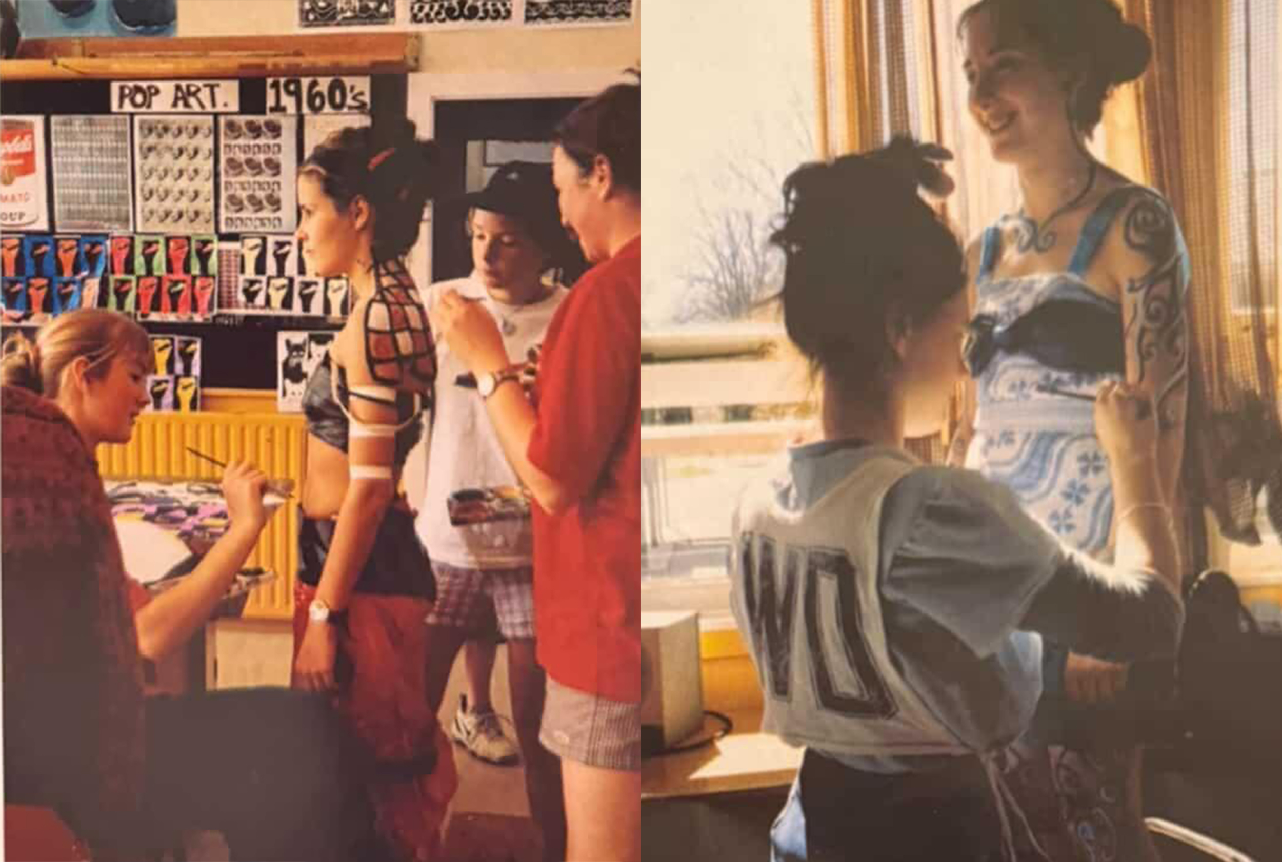 Making wearable art at Timaru Girls Highschool