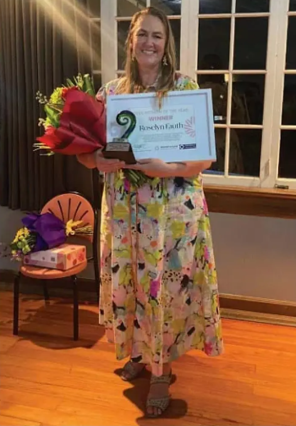 Roselyn Fauth nee Roselyn Cloake Woman of the Year 2025