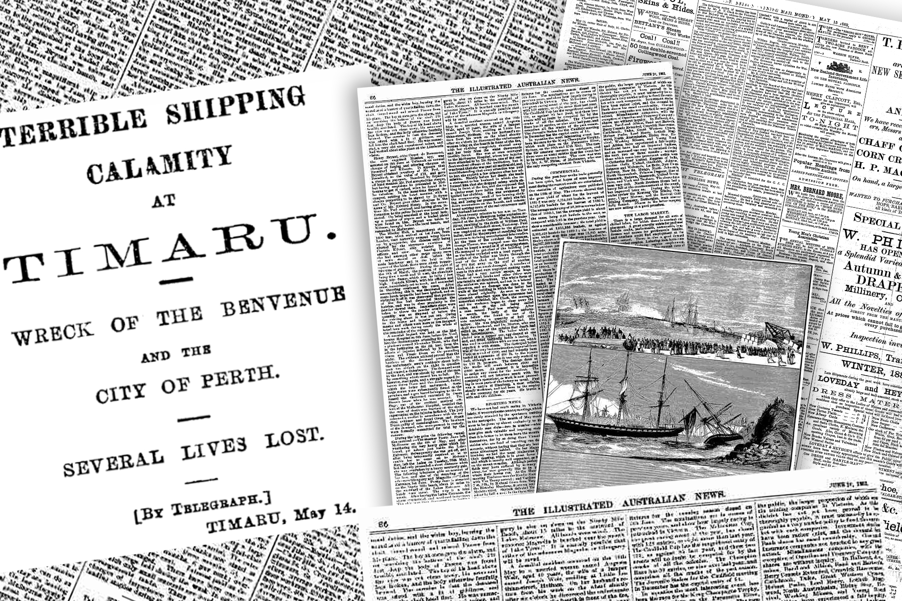 Newspaper Reporting on the BenvenueWreck 251210