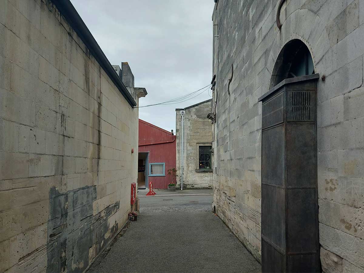 Oamaru Victorian Precinct ally way whitestone city heritage buildings Jan 2026 Photos Roselyn Fauth