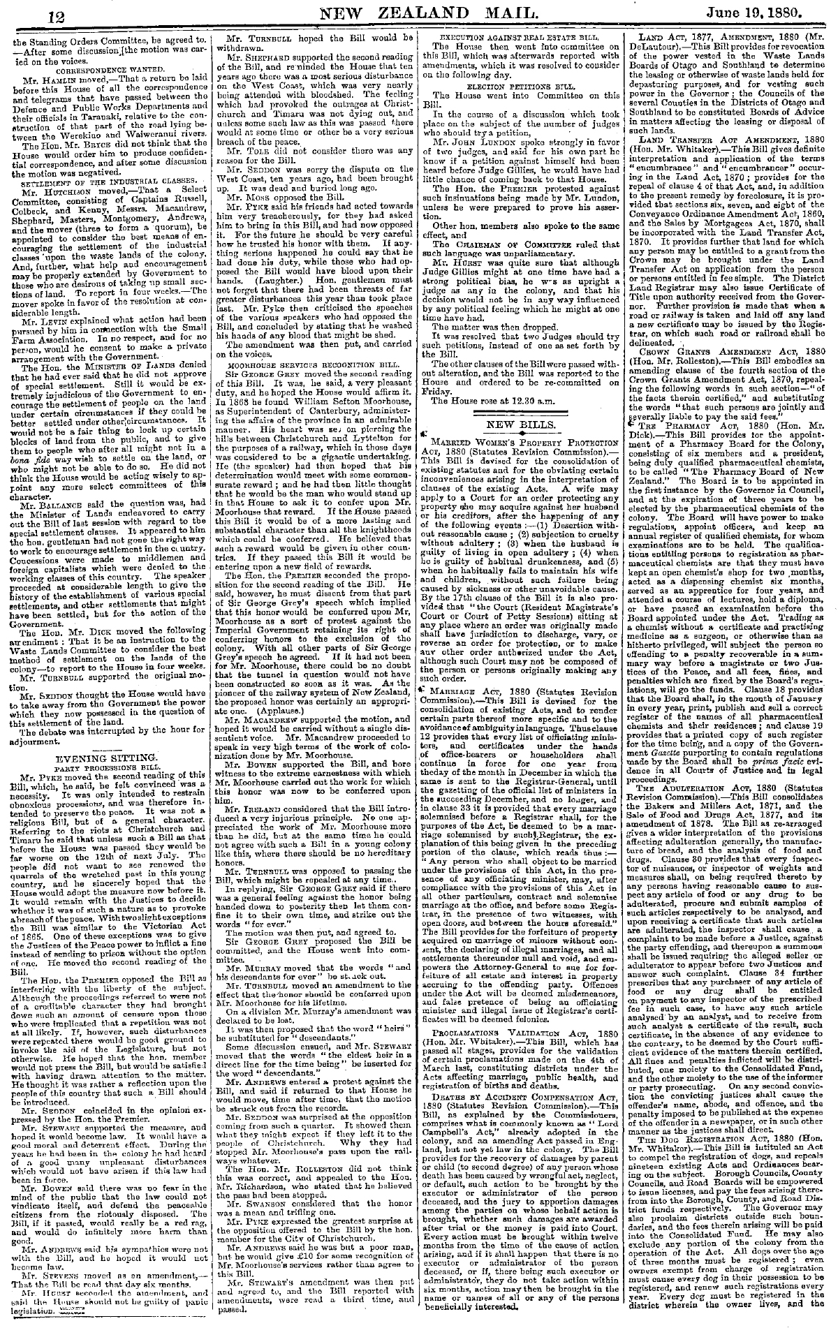 Papers Past New Zealand Mail Issue 436 19 June 1880 Page 12