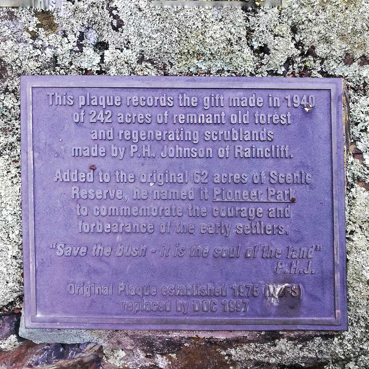 Pioneer Park Conservation Area Trees Trails and History WuHoo Timaru Roselyn Fauth 2022 