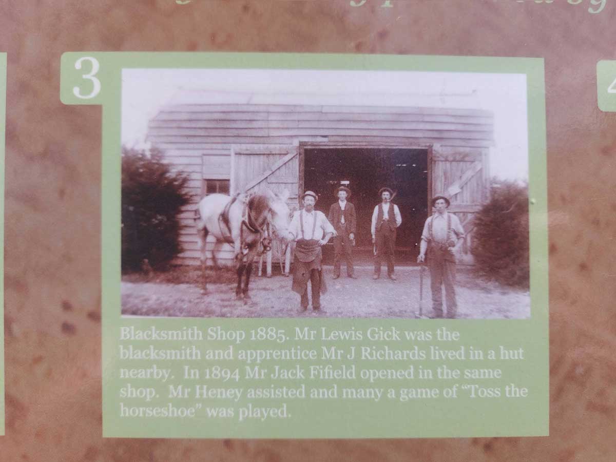 Places of Interest in the Woodbury Area Signage at the Eleanor Tripp Library South Canterbury 3